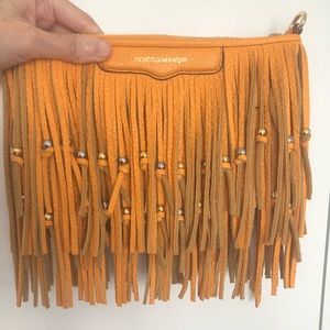 Rebecca Minkoff New Leather Clutch Crossbody